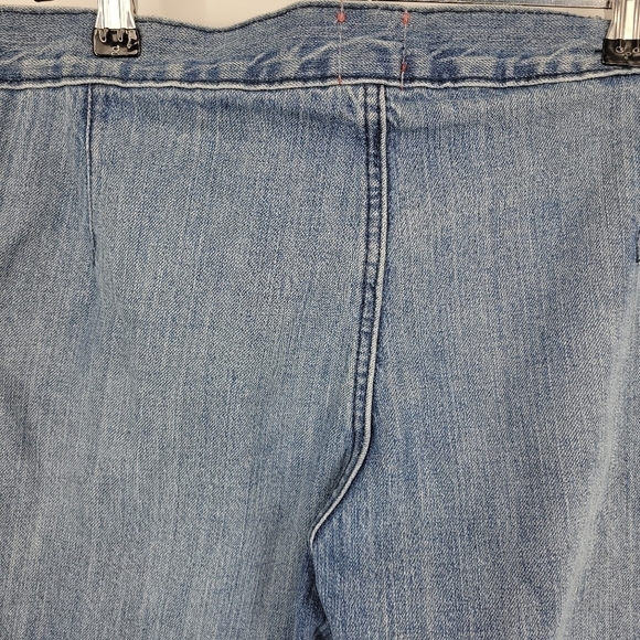 BDG Womens Bella Low-Rise 100% Cotton Flare Jeans With Side Zip&Button Size 32 - Picture 7 of 13